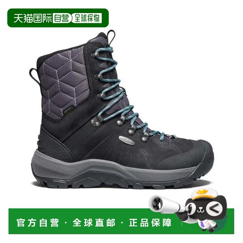 自营Women's Keen Revel IV High Polar 1023622 Black Leather S