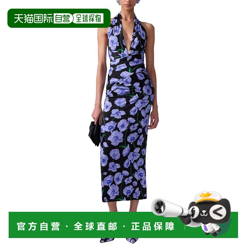 自营carolina herrera 女士 连衣裙 美国奥莱直发性感包臀裙