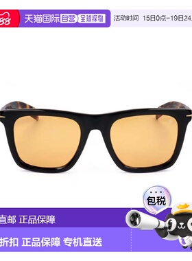 自营david beckhamDb 7066/F/S Bold Tortoiseshell-Patterned Re
