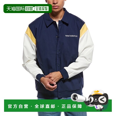 自营New Balance Athletics Varsity Jacket - navy 美国奥莱直发