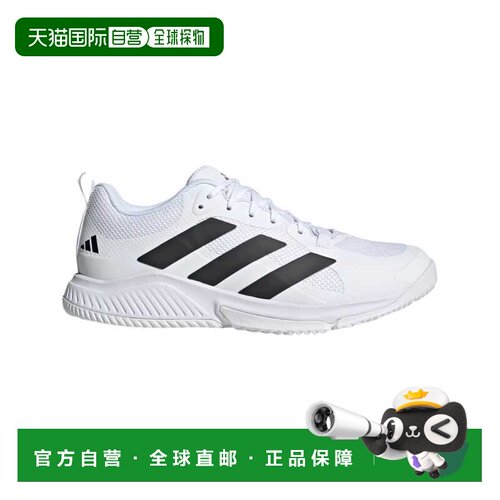 自营Adidas Court Team Bounce 2.0白色/黑色/白色HR1239男士-白
