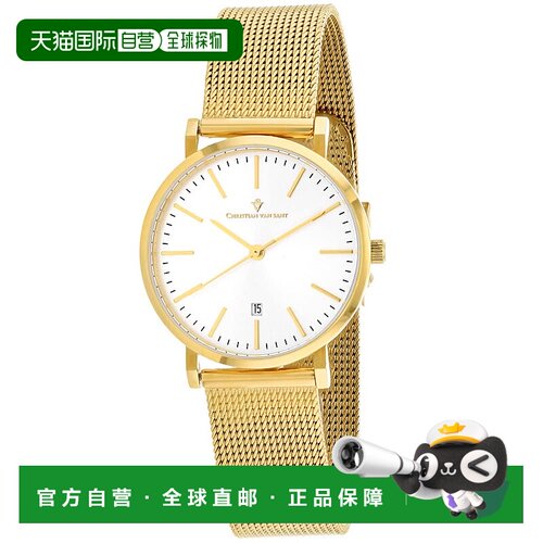 自营Christian Van Sant Women's Silver dial Watch - silver 美
