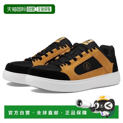 1h可退 【美国直邮】Volcom男士休闲鞋圆头运动真皮系带潮流时尚