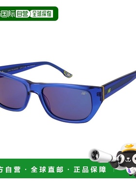 自营New Balance Plastic Men's Sunglasses - blue 美国奥莱直发