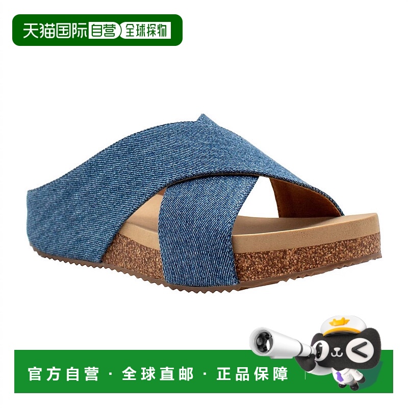 自营 volatile女式Ablette牛仔凉鞋-牛仔 美国奥莱直发