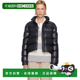 1h可退 香港直邮潮奢 Moncler 盟可睐 女士 黑色 Petra Short 羽