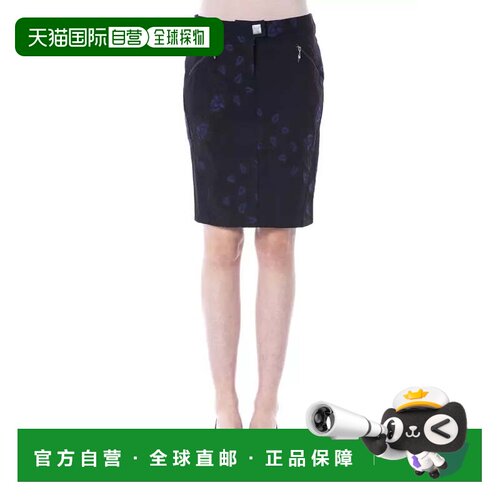 自营BYBLOS Cotton Women Women's Skirt - blue 美国奥莱直发