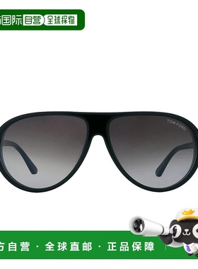 自营Tom Ford Marcus Smoke Gradient Pilot Men's Sunglasses FT