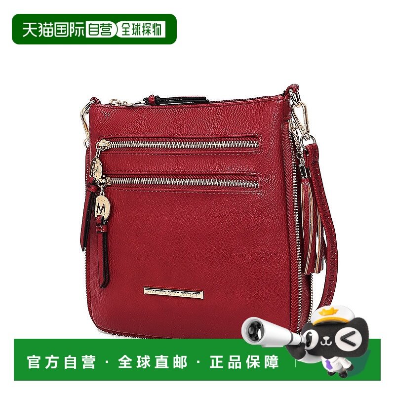 自营mia k collectionAngelina 女士时尚斜挎包，Mia K 出品 - 红