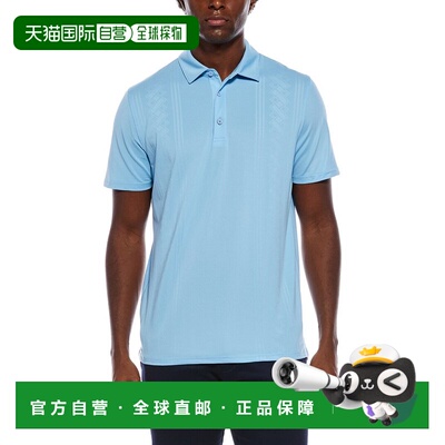自营Ben Sherman Piique Polo T恤-蓝色 美国奥莱直发男装