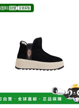 自营 ASH绒面革女式靴子-黑色 美国奥莱直发新款
