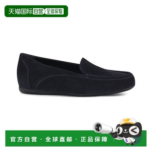 自营AGL Ena Suede Loafer - blue 美国奥莱直发女鞋乐福鞋一脚蹬