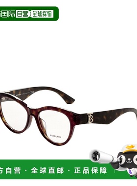 自营Burberry Women's 53 mm Brown Opticals - dark havana 美国