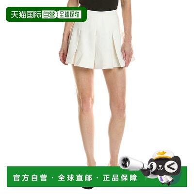 自营Bardot Helenia Pleated Skort - White 半身裙 直发美国奥莱