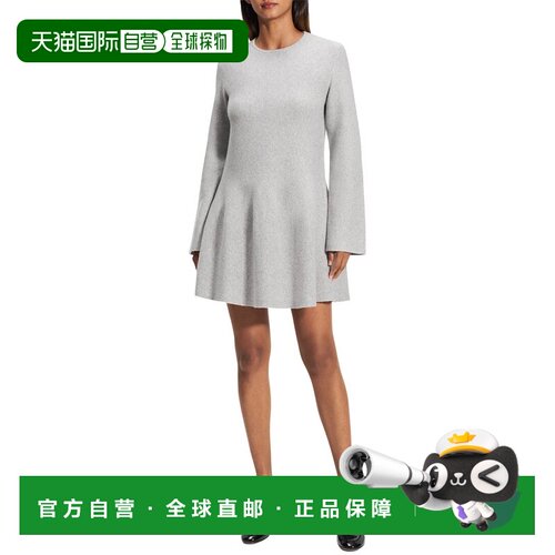 自营Theory Sweater Dress - grey 美国奥莱直发连衣裙