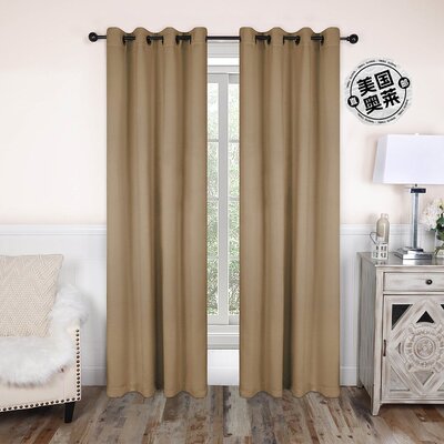 superior遮光窗帘 卧室窗帘 索环窗帘板 节能窗帘 高级烟灰 【美