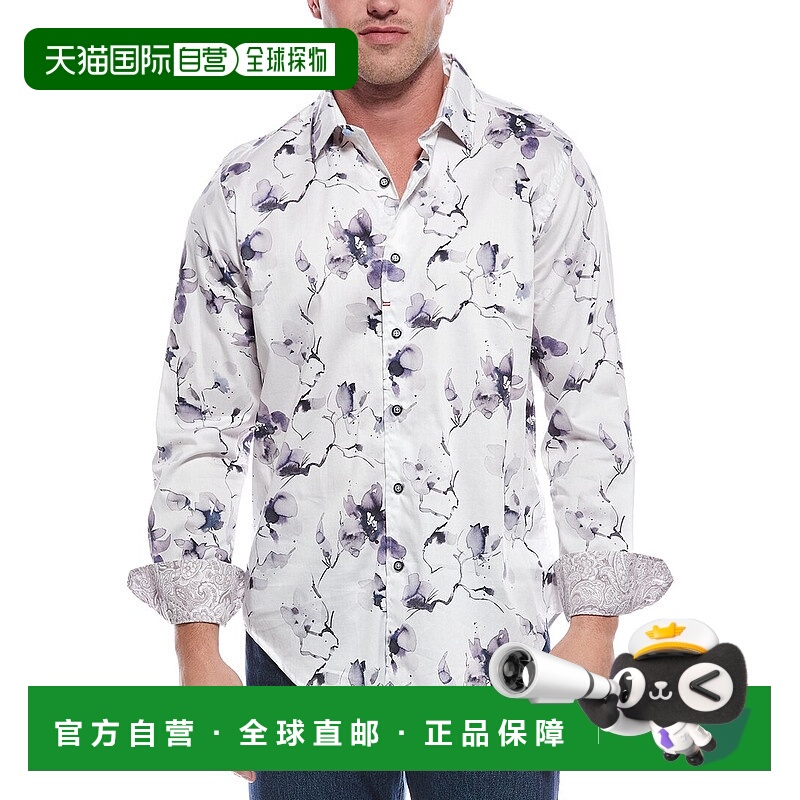 自营Robert Graham Dornan Woven Shirt - white multi 美国奥莱