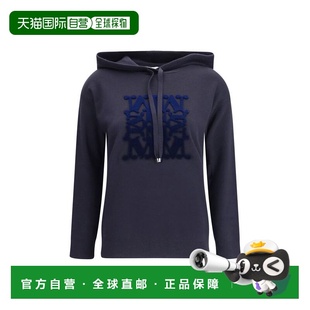 自营Max Mara Taddeo's Hoodie in Women's wool - black 美国奥