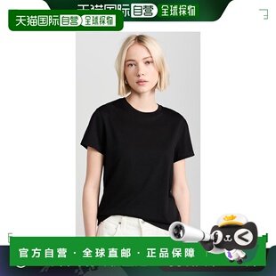 【美国直邮】vince 女士 上装T恤短袖女装针织圆领球衣