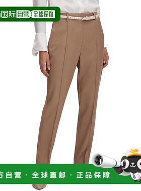 自营Reiss Wren修身长裤-棕色直筒裤 美国直发奥莱