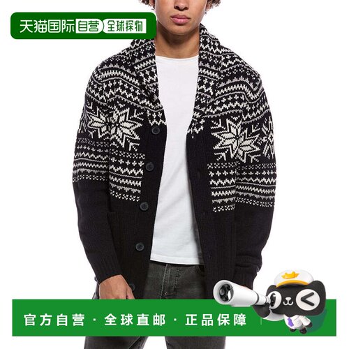 自营weatherproof vintage防风雨复古雪花披肩开衫-海军蓝 美国