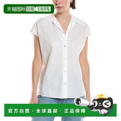 1h可退 【美国直邮】vince 女士 衬衫新款上衣通勤