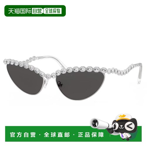 自营Swarovski  SK 7030 400187 59mm Womens Cat-Eye Sunglasses