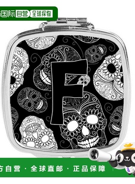 自营 Carolines Treasures CJ2008-FSCM 字母 F 亡灵节骷髅正品