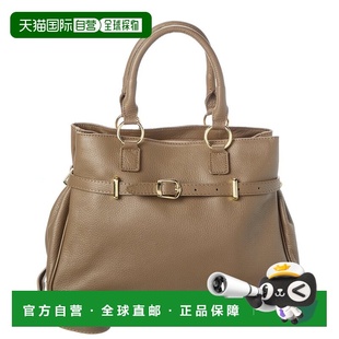 自营Persaman New York Leather Shoulder Bag - brown 美国奥莱