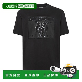 sportT 黑色 恤圆领 Statement 美国奥莱 自营plein