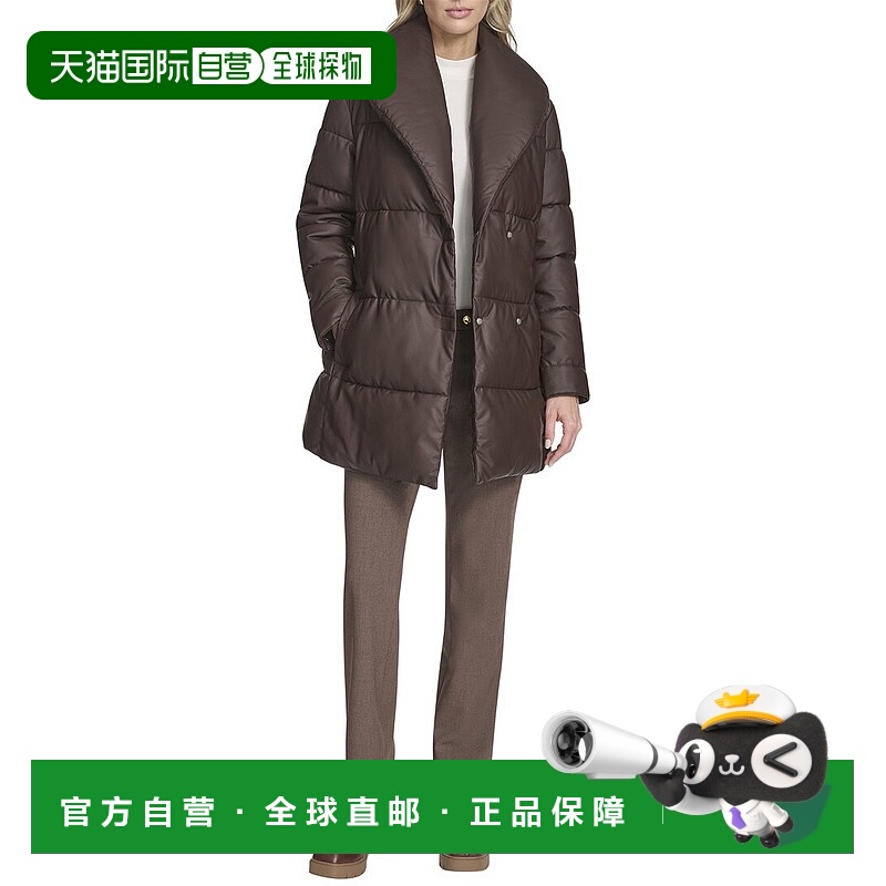 自营Andrew Marc Adela Quilted Jacket - grey 美国奥莱直发