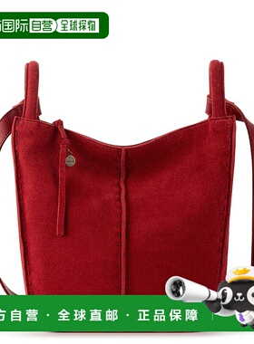 自营the sakLos Feliz Crossbody Bag - scarlet suede 美国奥莱