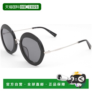 自营 Escada女式53毫米黑色太阳镜-黑色 美国奥莱直发艾斯卡达