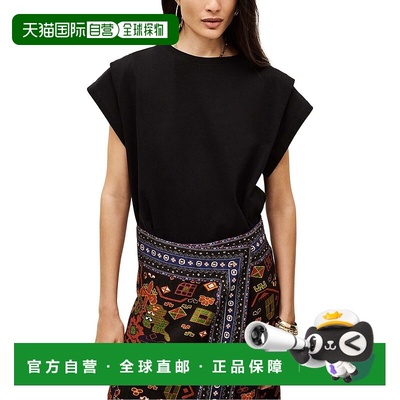 自营ba&sh Pio T-Shirt - noir 美国奥莱直发