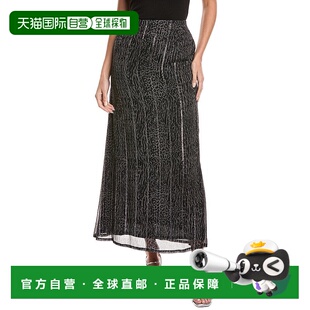 自营Chaser Aquarius Maxi Skirt - black 美国奥莱直发半身裙