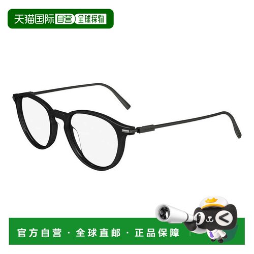 自营Salvatore Ferragamo Eyeglasses Round Full Rim, Black Fra
