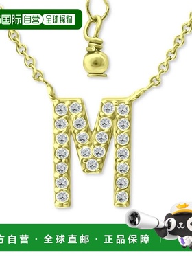 【美国直邮】giani bernini 通用 项链纯银珠宝吊坠锆石