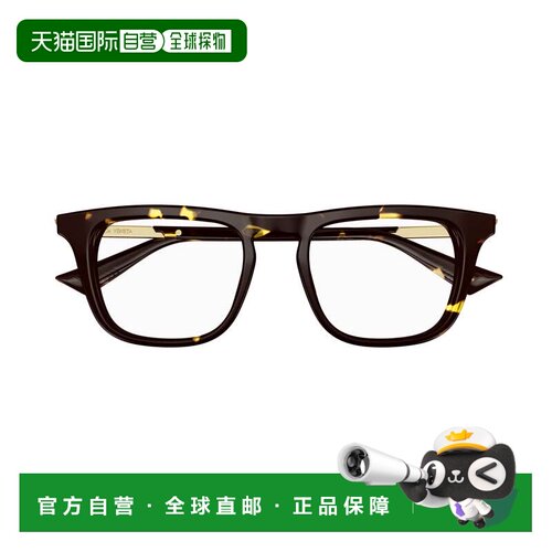 自营bottega venetaBv1264o Bold龟形方形镜框眼镜-白色 美国奥莱