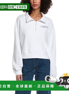 自营Year of Ours The Sports Club 1/4-Zip Pullover - white 美