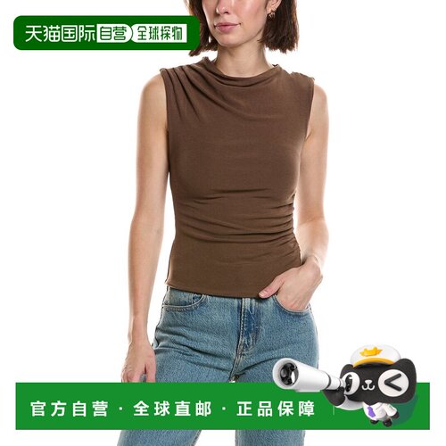 自营NIA Marge顶部-棕色 美国奥莱直发