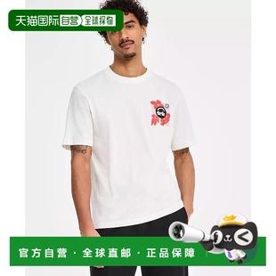 boss 男士 上装 1小时内可退 纯棉经典 hugo T恤短袖 美国直邮