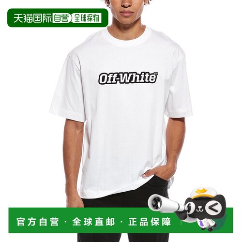自营Off-White T恤-白色 美国奥莱直发
