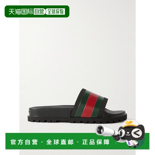 香港直邮潮奢 橡胶凉鞋 Gucci 男士 429469GIB10休闲 古驰 1h可退