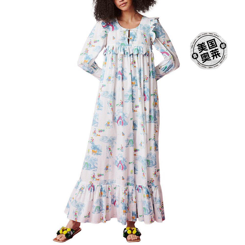 MANOUSH早秋新款连衣裙-白 【美国奥莱】直发