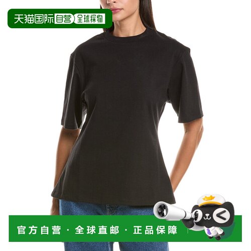 美国直邮自营DL1961女友t恤-黑色 美国奥莱直发