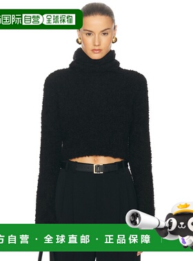 1h可退 香港直邮潮奢 Saint Laurent 圣罗兰 女士 长袖毛衣 80247