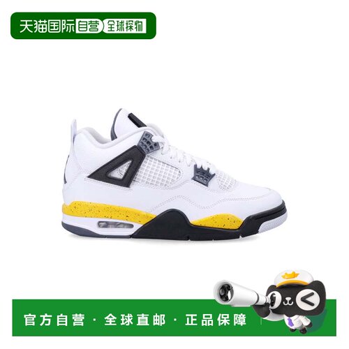 自营nikeTour Yellow Air Jordan 4皮革高帮运动鞋-紫色 美国奥莱