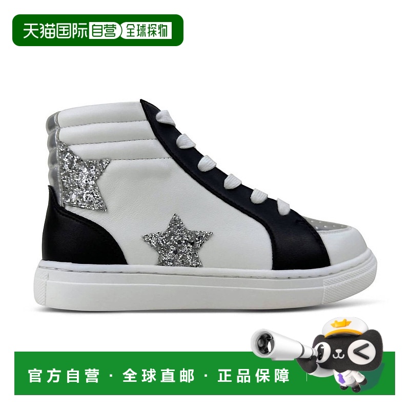自营 yosi samra汉娜小姐儿童运动鞋黑白 美国奥莱直发