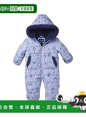 自营Wippette Penguin Print Quilted Pram - blue 美国奥莱直发