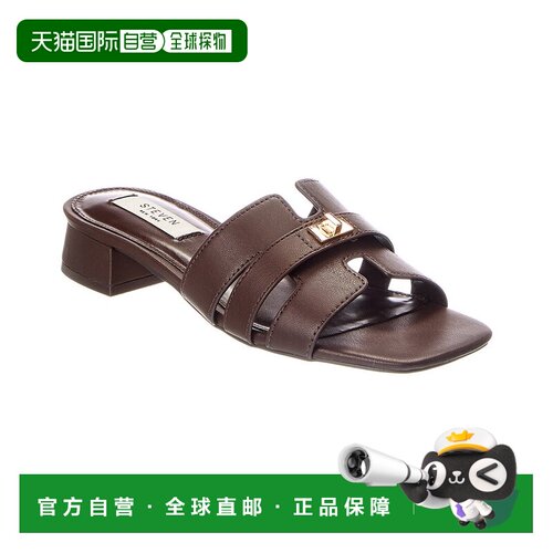 自营STEVEN By Steve Madden Laurin Sandal - brown 美国奥莱直